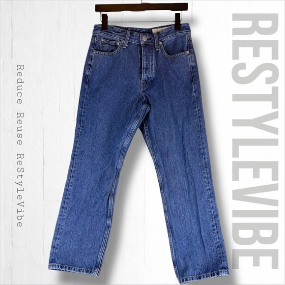RAG & BONE Women’s Size 28 Denim Jeans Maya High Rise Fit Ankle Slim Style